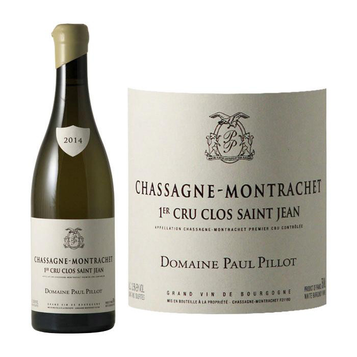 2016 Domaine Paul Pillot - Chassagne Montrachet "Clos Saint Jean" 1er Cru Blanc