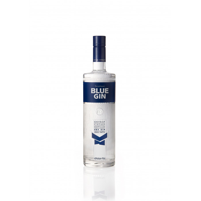 Reisetbauer Qualitätsbrand Blue Gin 0,7l.