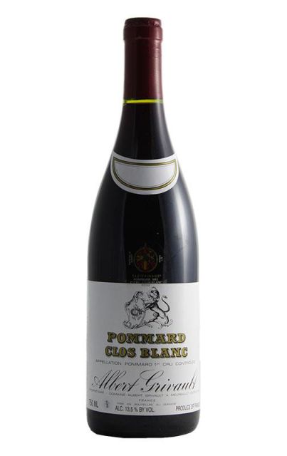 2019 Domaine Albert Grivault Pommard Clos Blanc 1er Cru Rouge 0,375l.